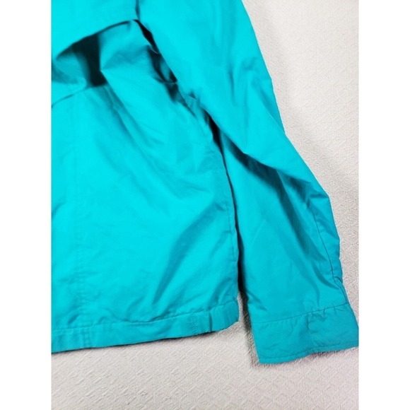 Vintage Pelzer Rainwear Jacket Mens Medium Blue Long Sleeve Full Zip Windbreaker - Picture 9 of 9